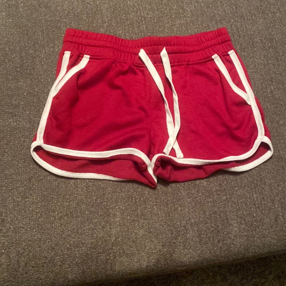 Red shorts